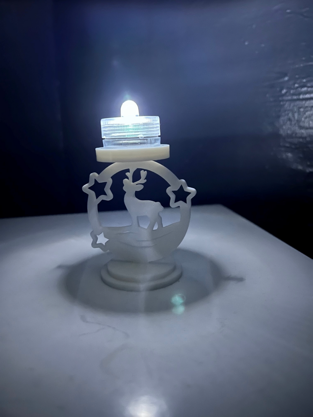 Christmas Deer Mini-Tea Light Holder