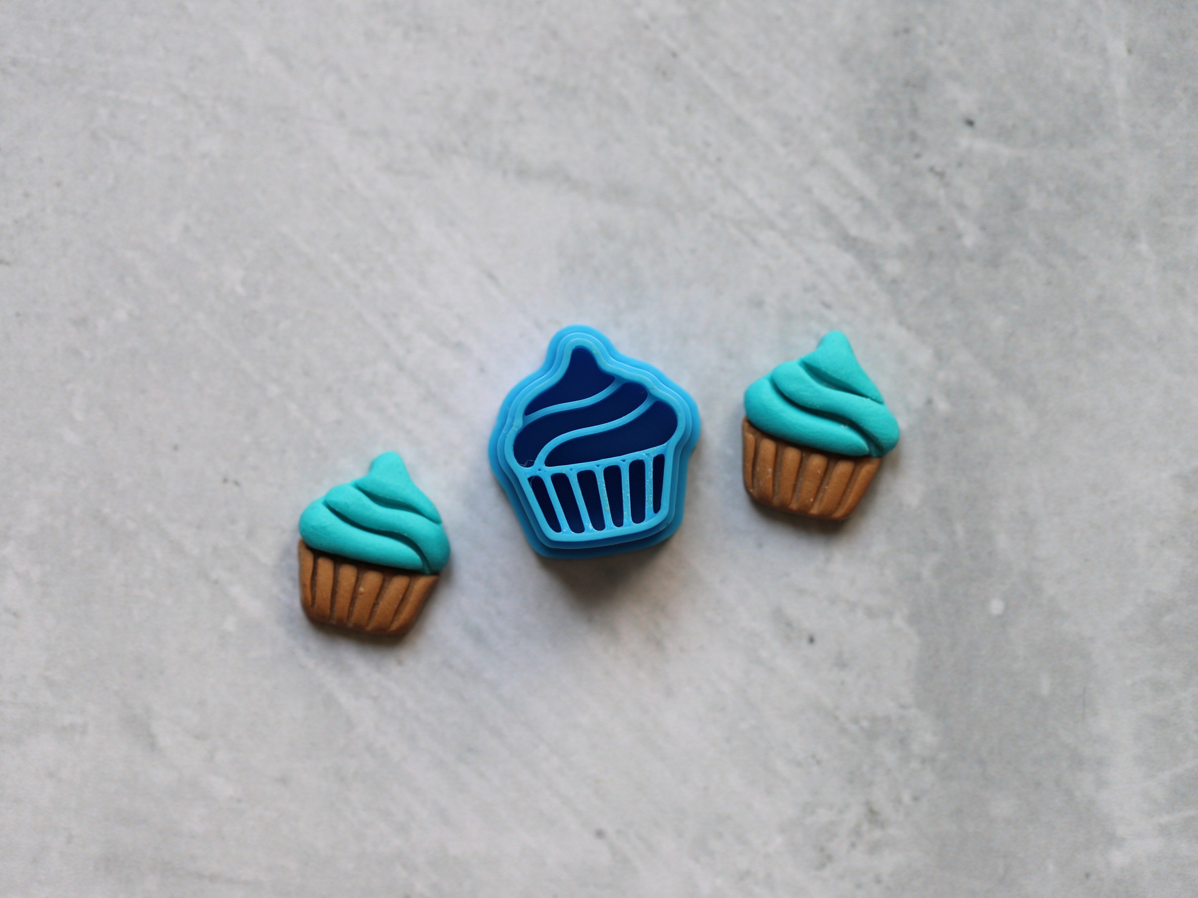 Cupcake Polymer Clay Cutter