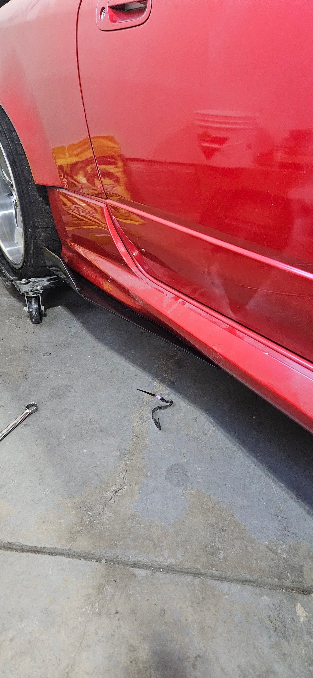Side skirt canard universal