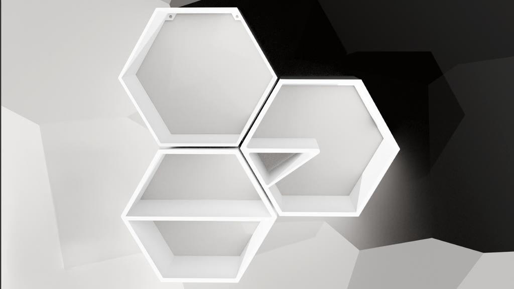 Honeycomb Shelf (Convenient, Devided, etc.)
