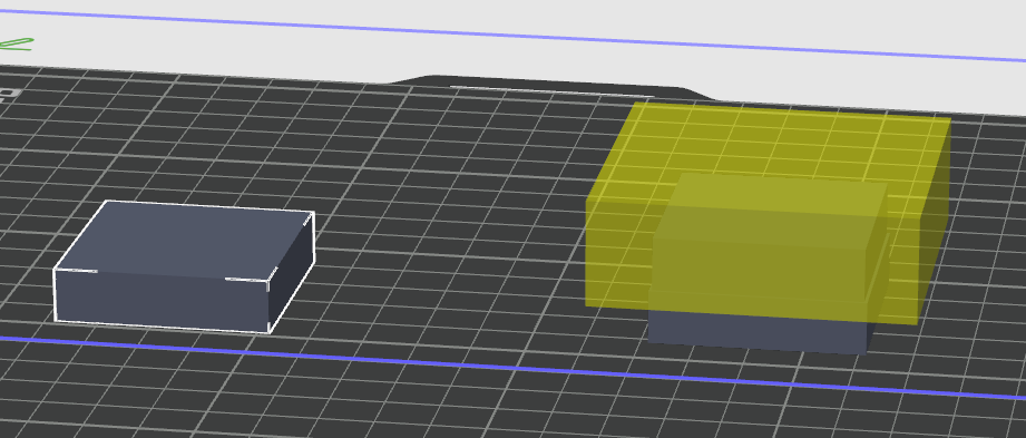 Tiny box with lid vase mode