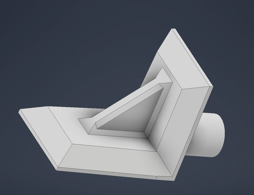Shelf support pin