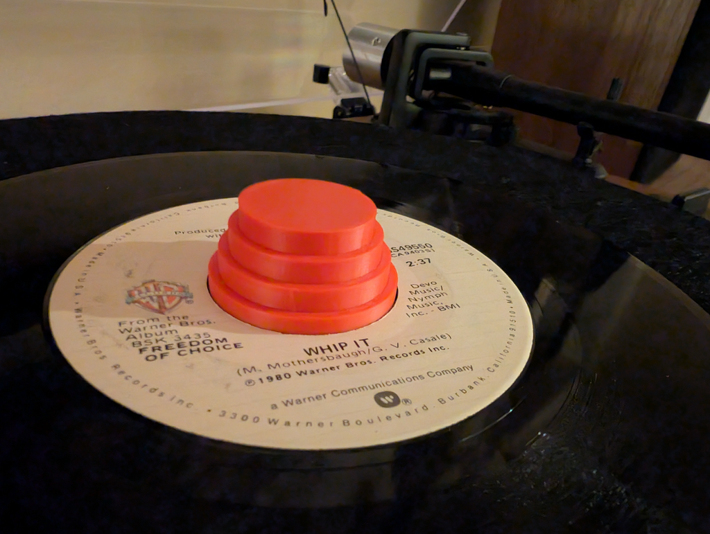 DEVO-lution of the 45 - Energy Dome Record Adapter