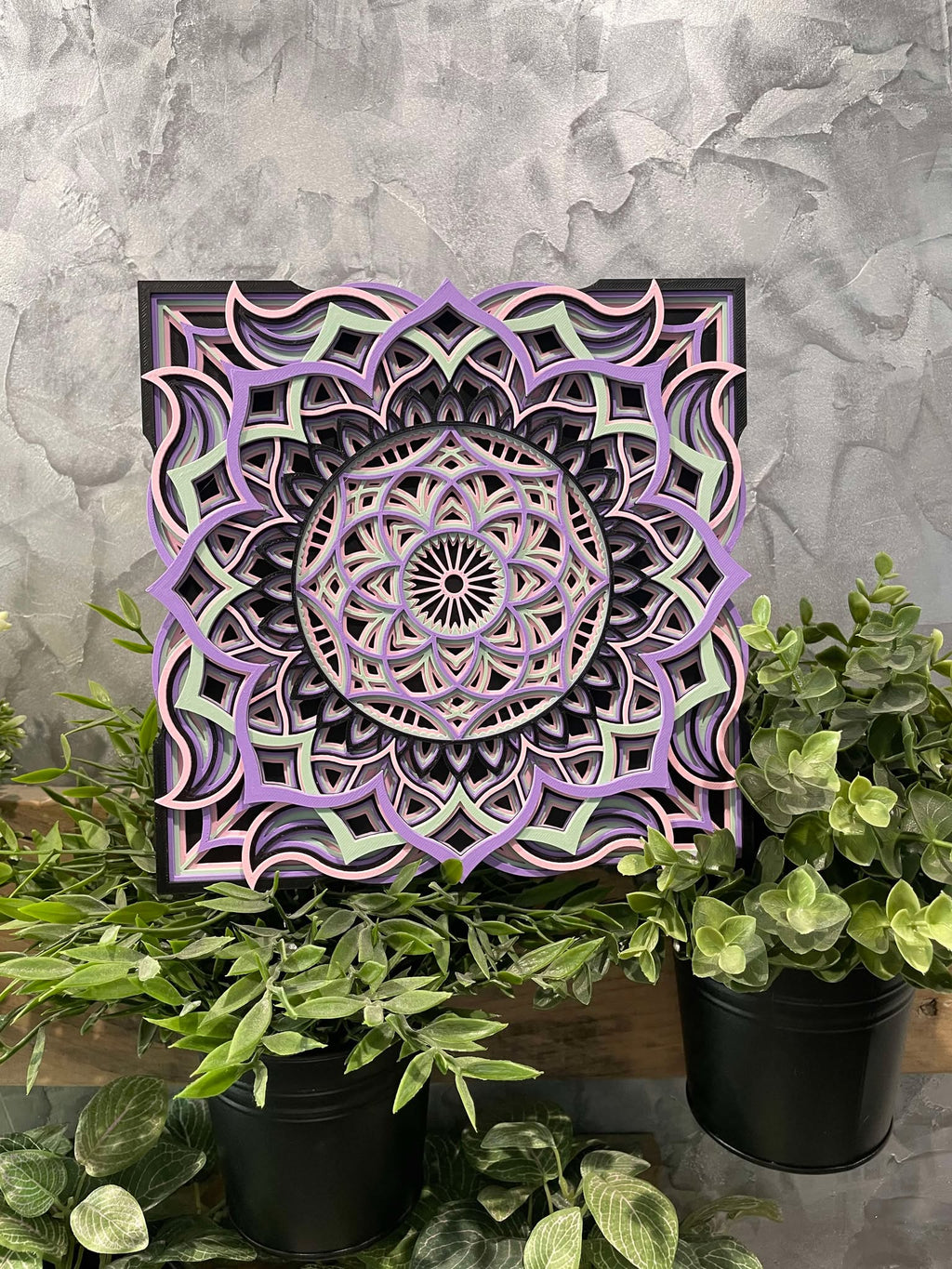 Customizable Layered Mandala