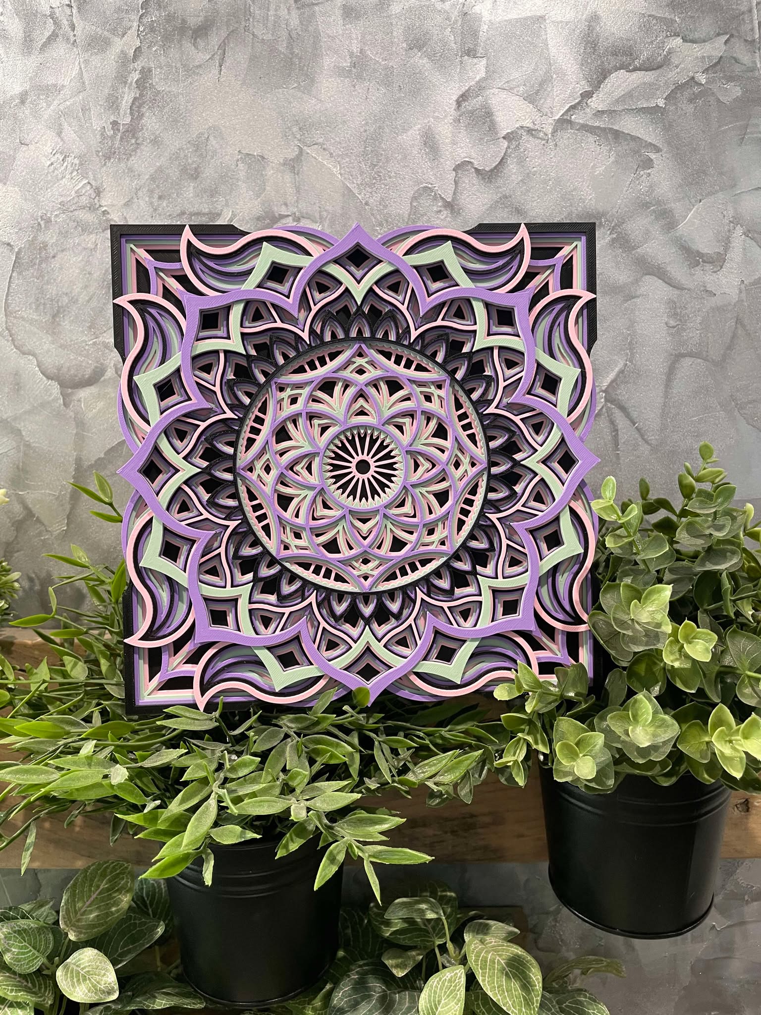 Customizable Layered Mandala