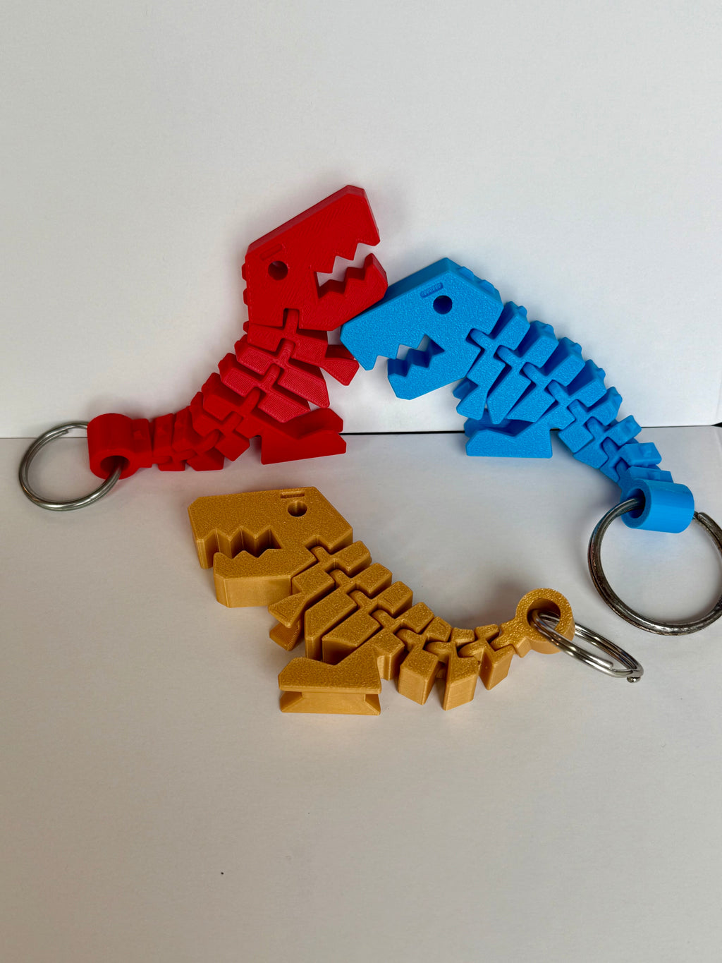 Flexi rex keychain