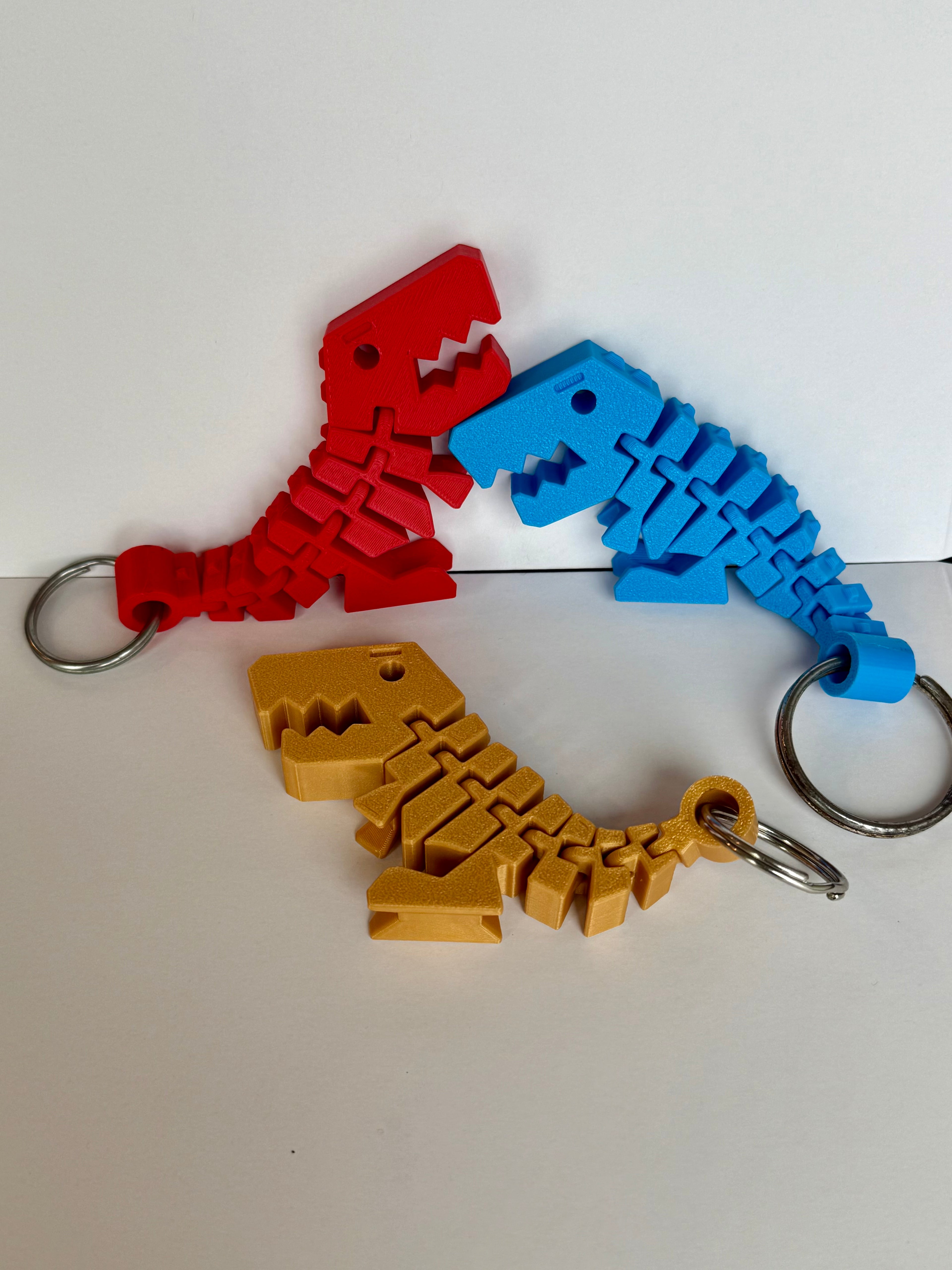 Flexi rex keychain