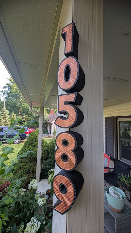 Post Corner Address Numbers (DECO)