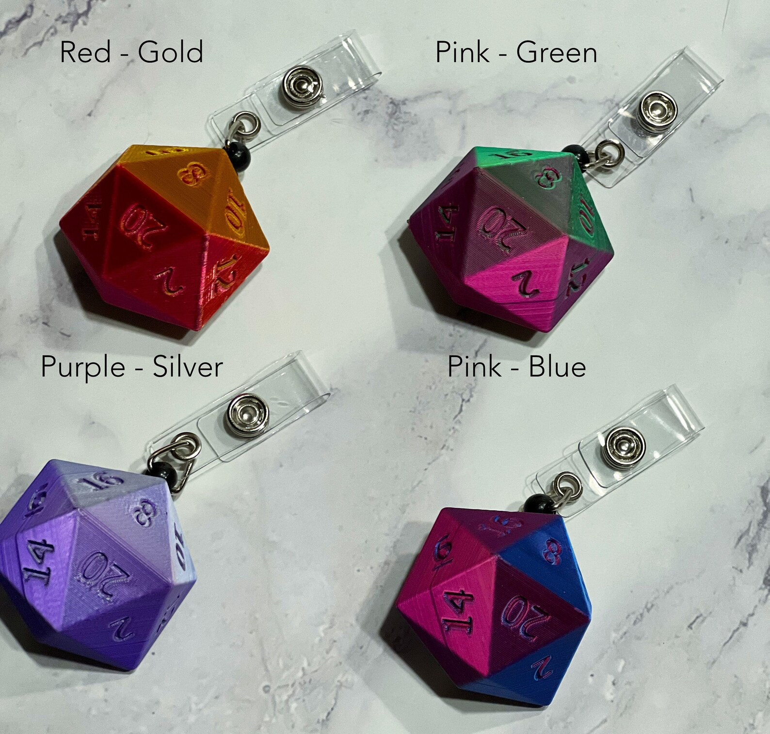 D20 Badge Reel Cover