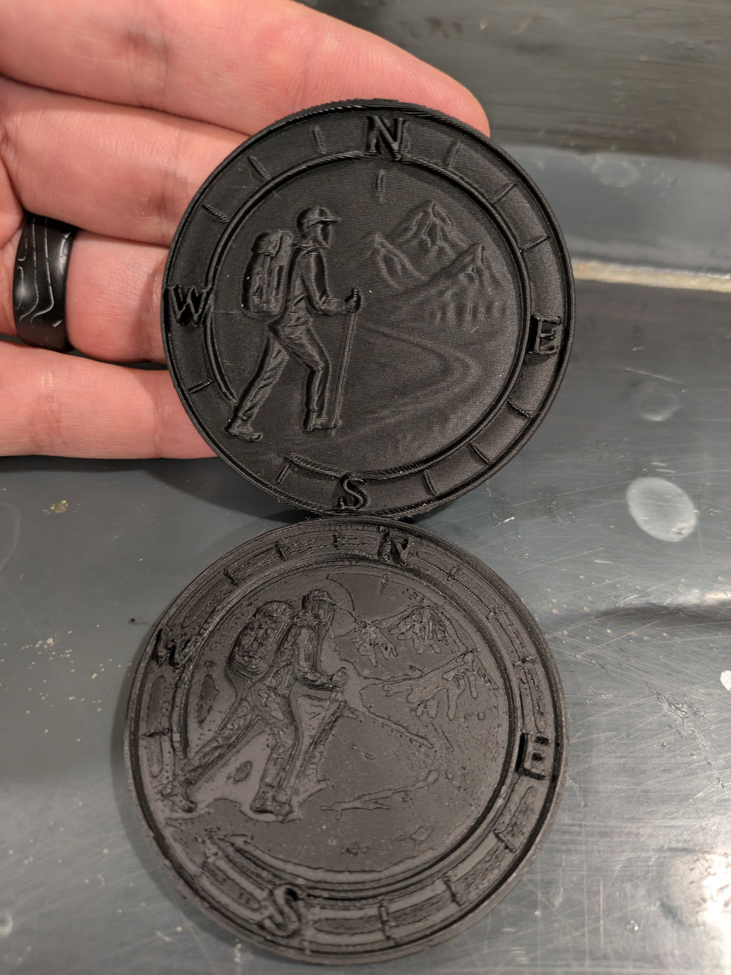 Hiking coin