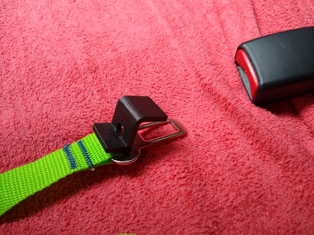Dog Seat Belt Button Guard