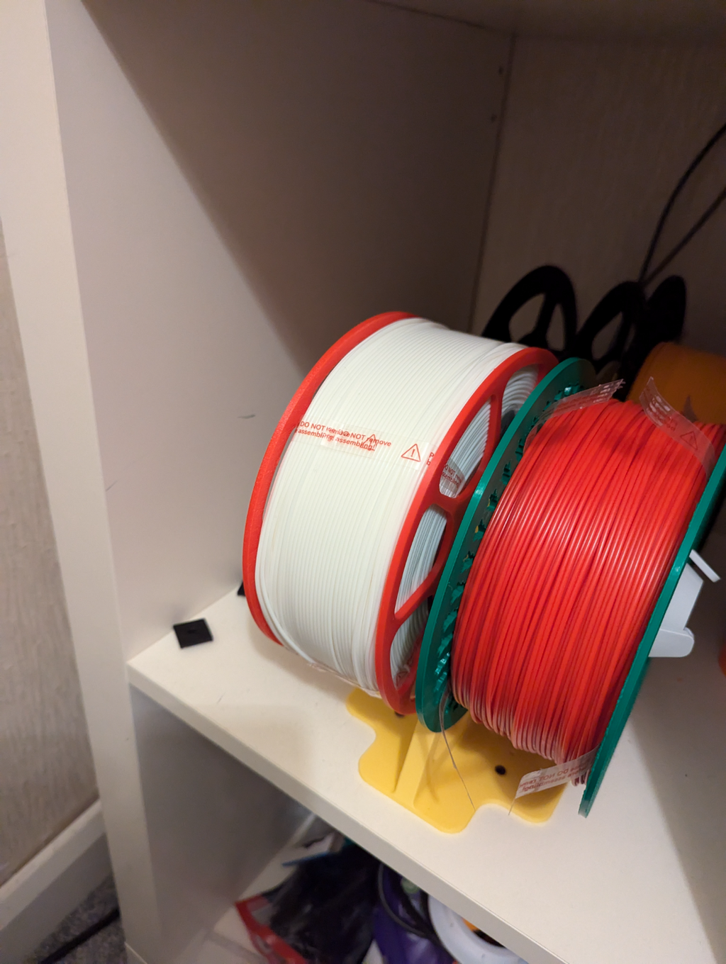 Minimalistic Reusable Spools for Bambulab A1 Mini