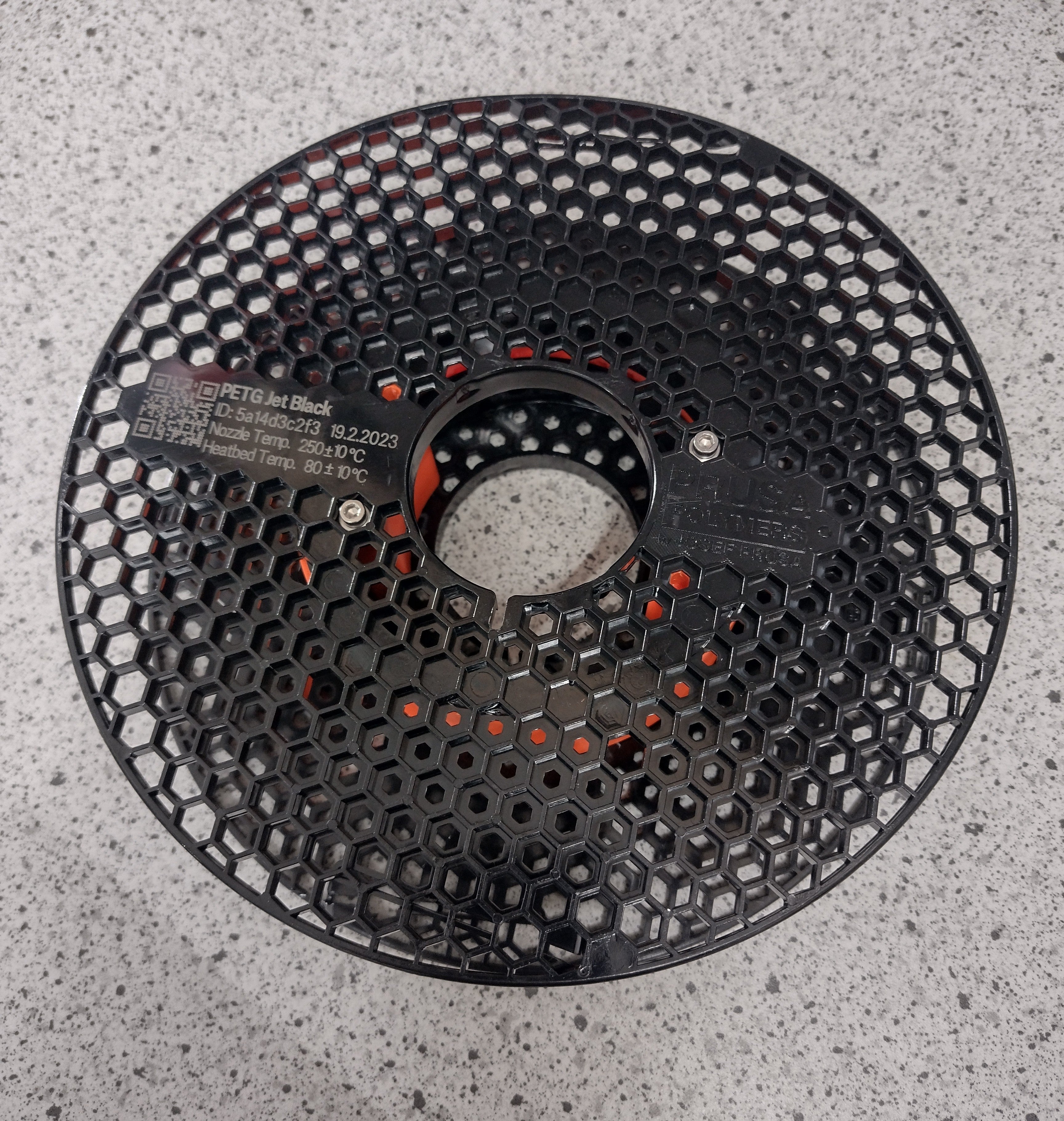 various widths of Prusament spool