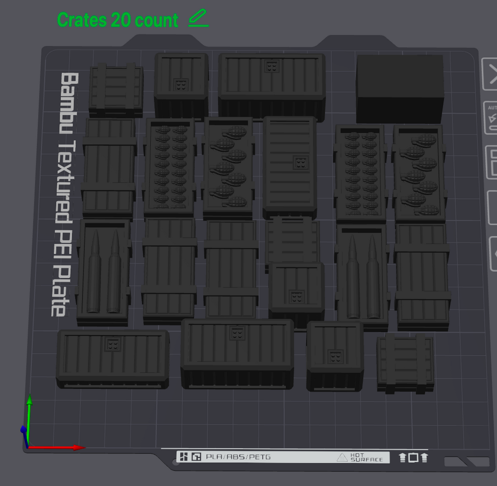 Crates Scatter Terrain