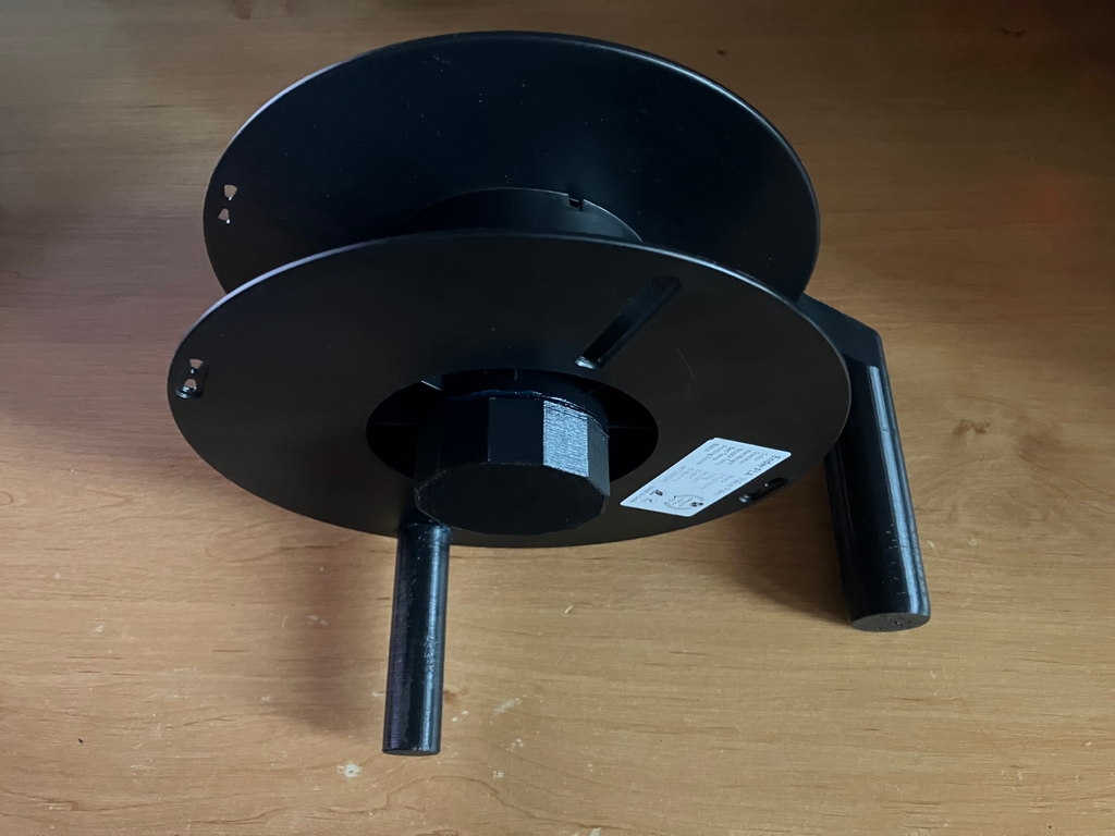 Reel filament spool cable