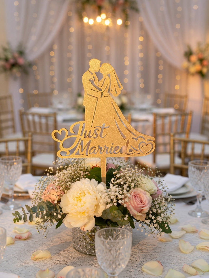 Wedding Topper – Cake / Flower Decoration