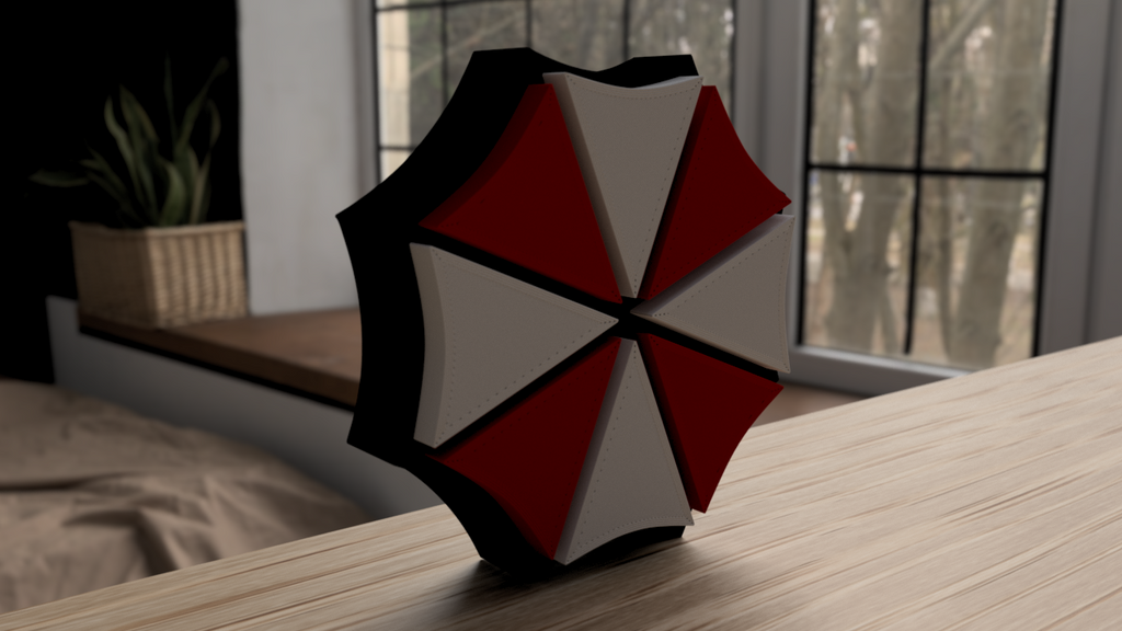 Umbrella Corp. Logo decoration (Resident Evil)