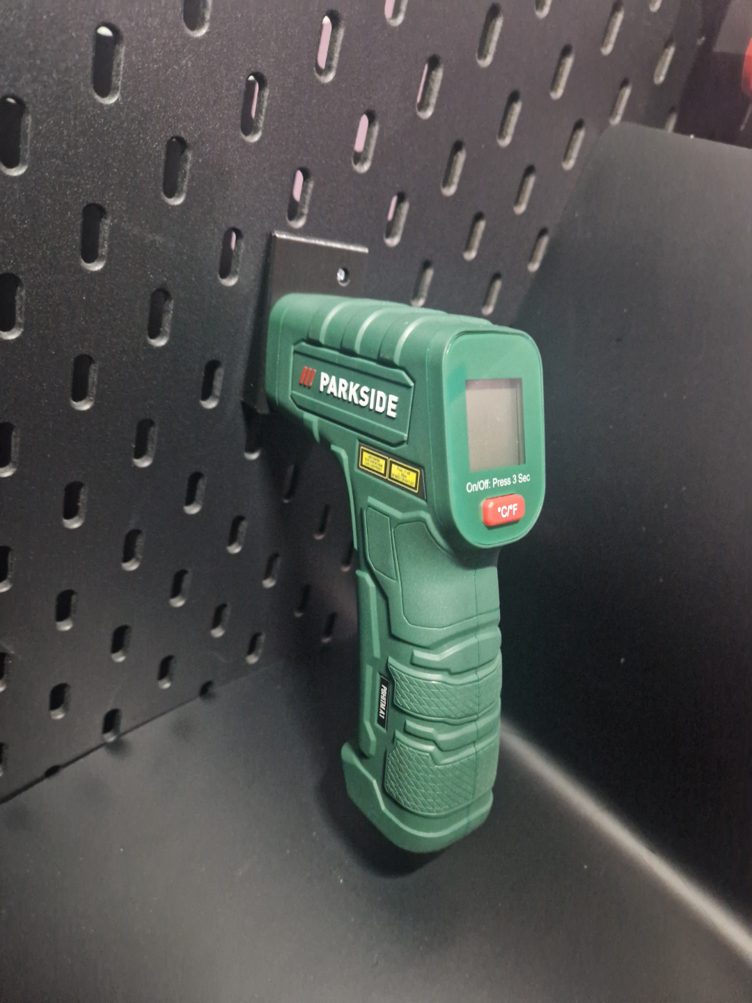 Skadis Holder for Parkside IR Thermometer PBHITMA1