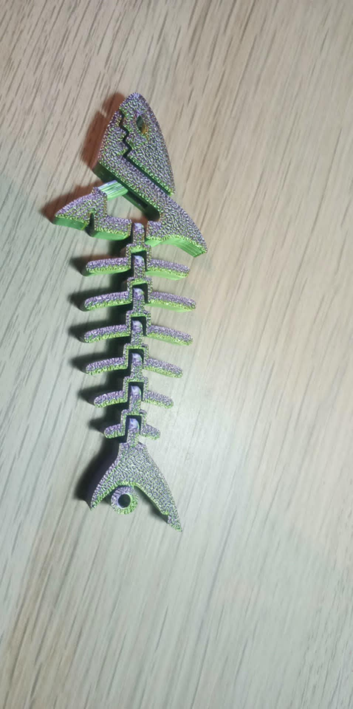 Flexible Shark Keychain / bambu studio