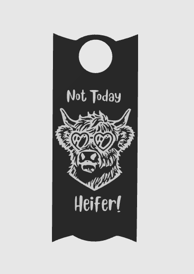 Stanley Lid Topper - Not Today Heifer! 40oz