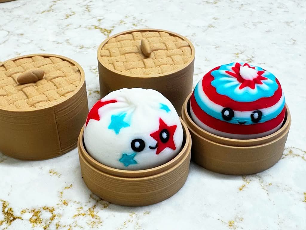 4th of July Clicker Dumplings