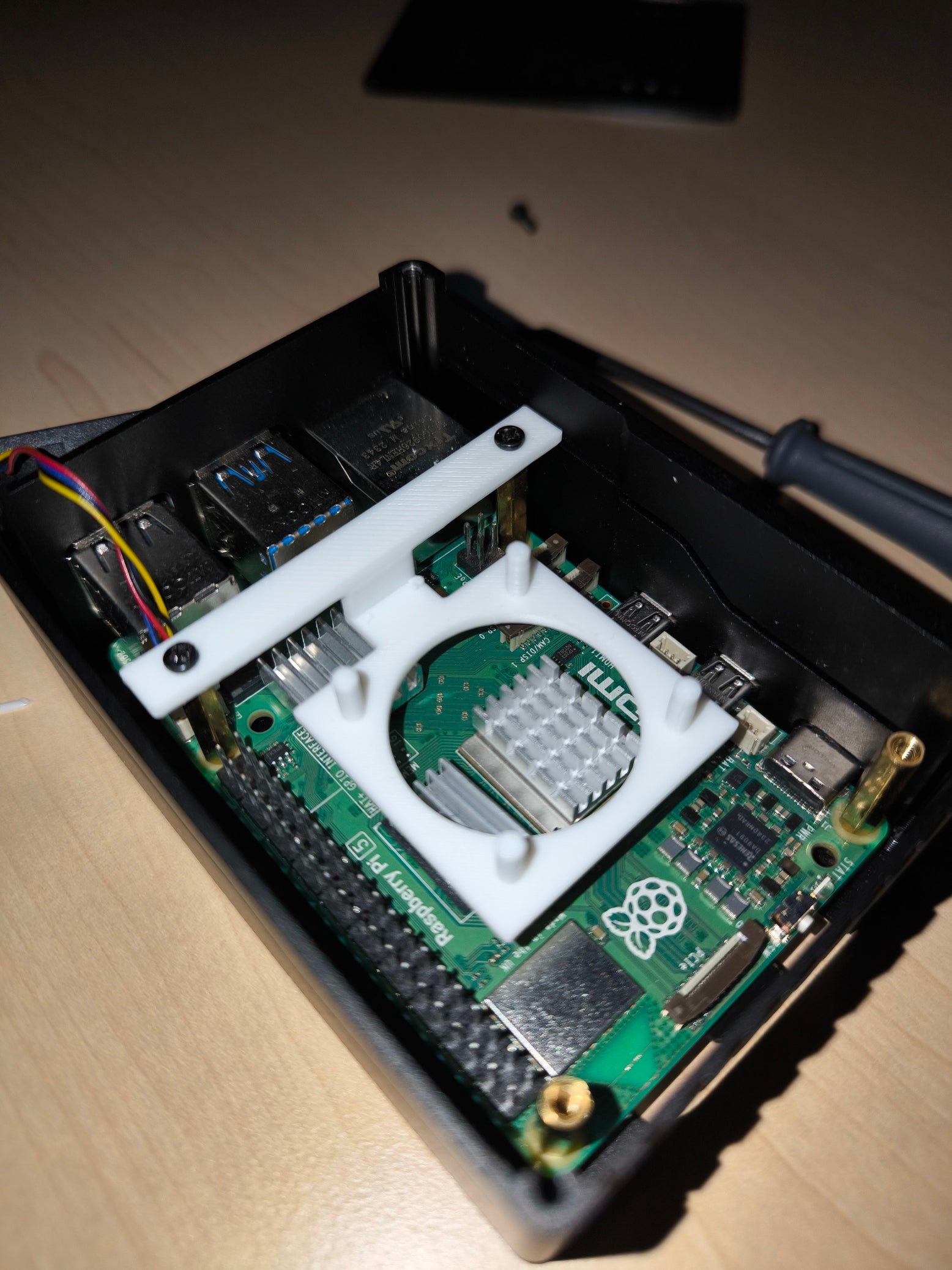 Raspberry Pi 5 - Fan holder