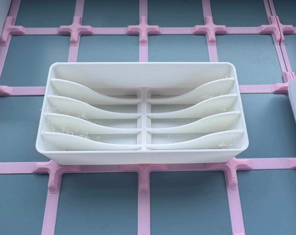 Gridfinity Daruma Sashiko Bobbin Holder - 2x1