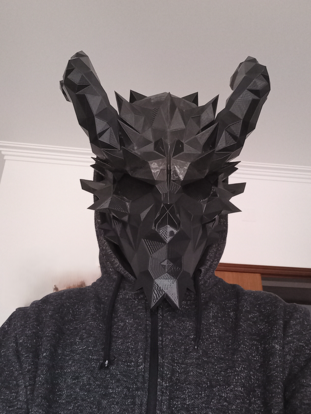PayDay 2 Death Wish Skull LOW POLY