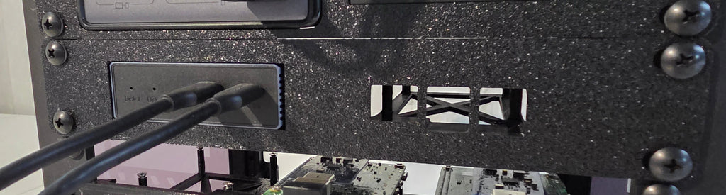 Acasis EC-7252 and Raspberry Pi 4 10" Rack Mount