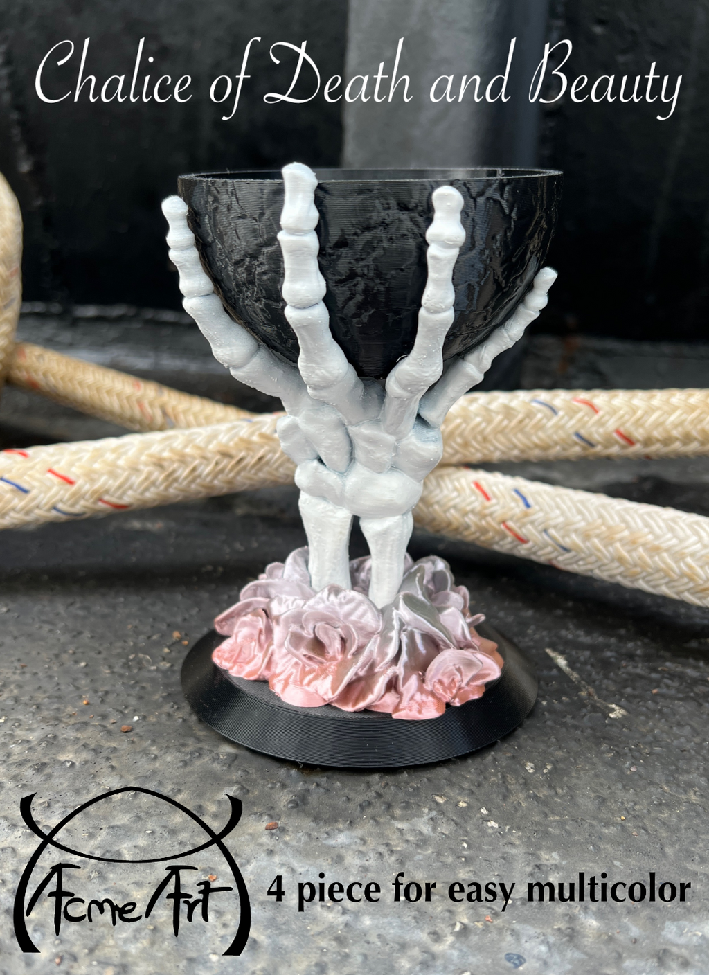 Chalice of Death and Beauty by AcmeArt