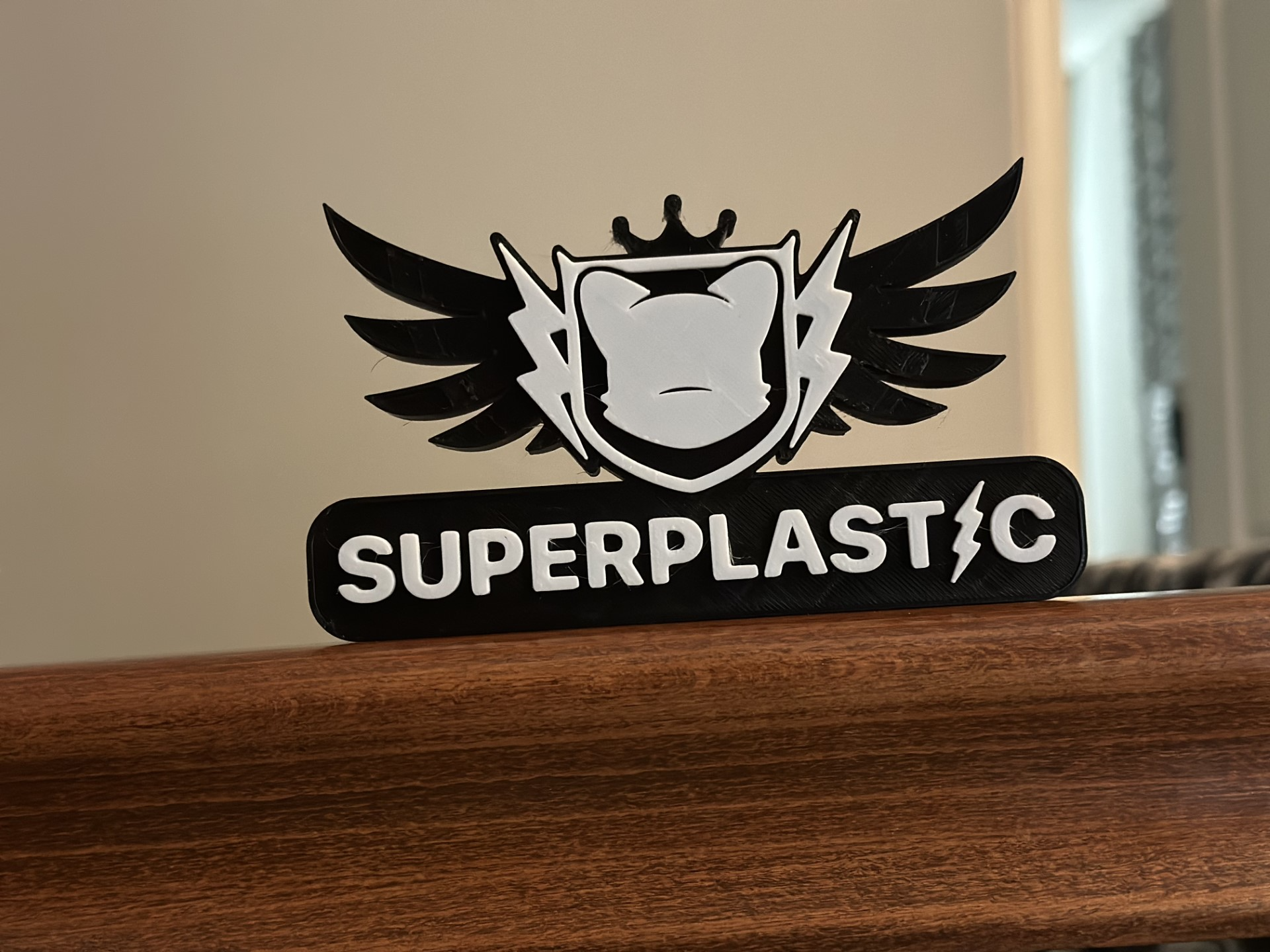 SuperPlastic Badge