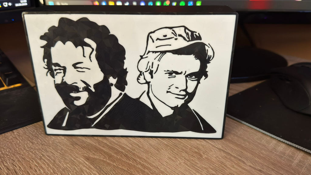 Bud Spencer & Terence Hill Leuchtkasten
