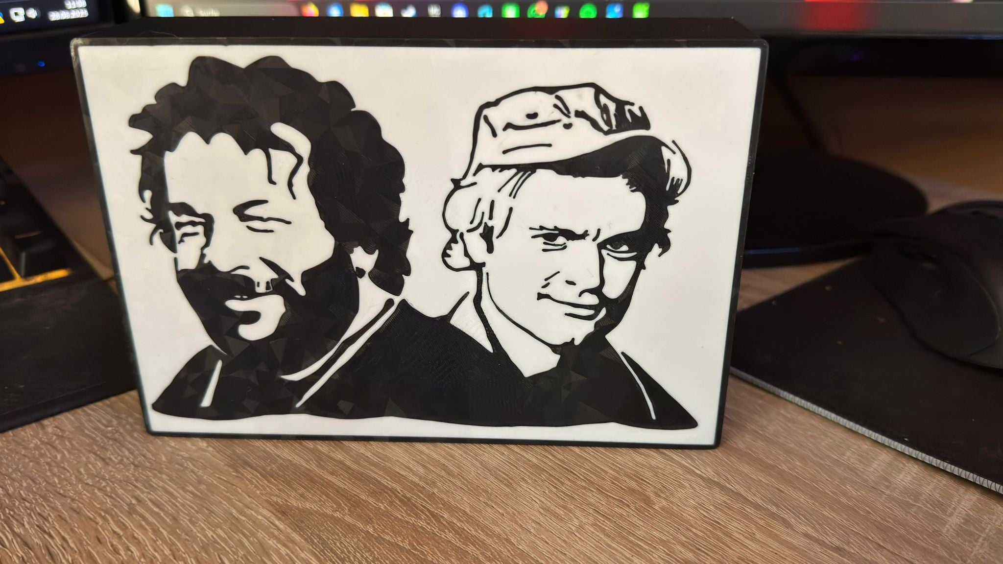 Bud Spencer & Terence Hill Leuchtkasten