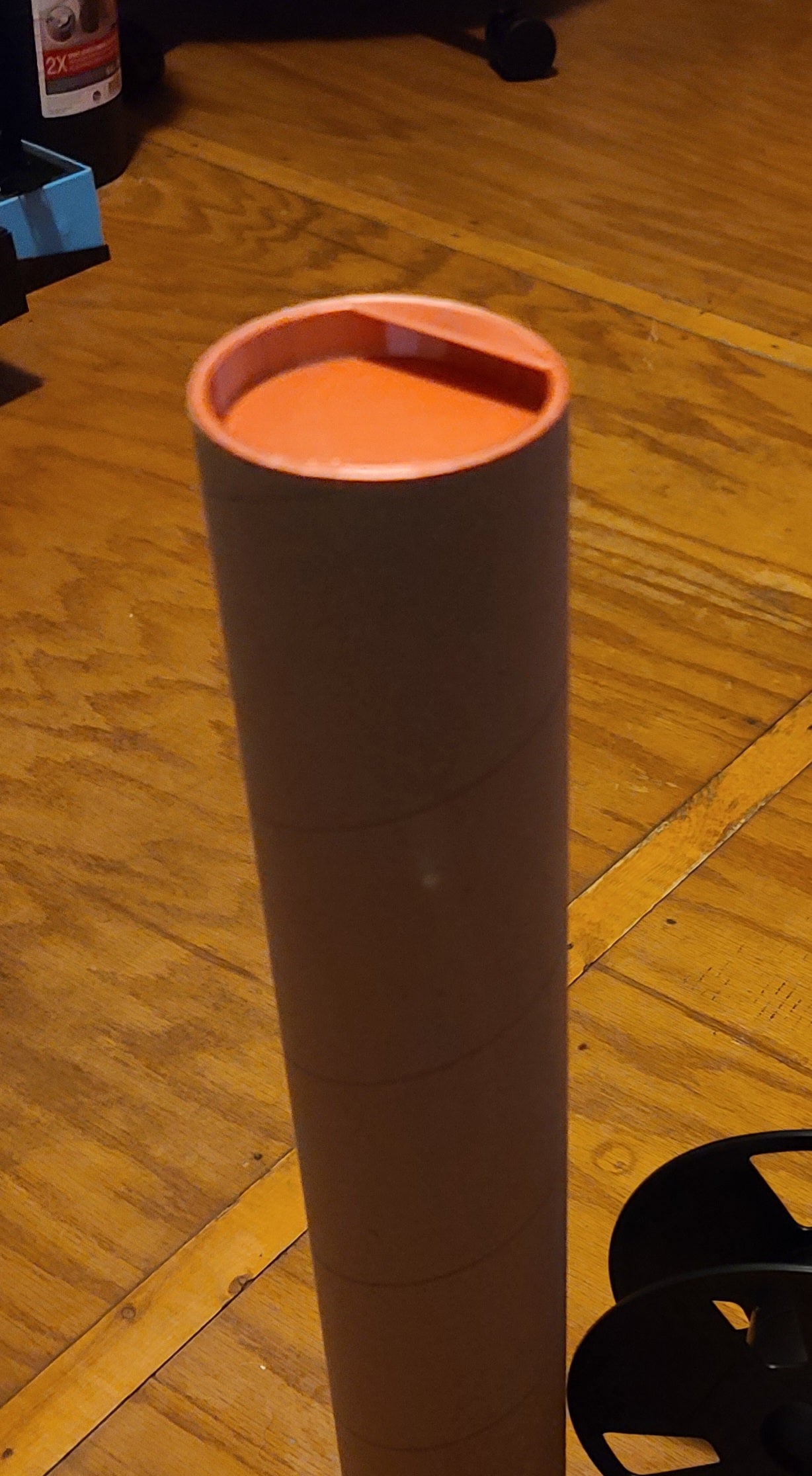 3" inch Poster Tube End (Recycle the Vinyl Roll Tubes)