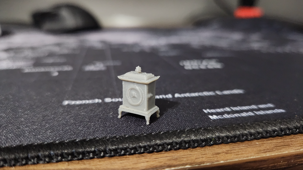Miniature clock (AI scanner)