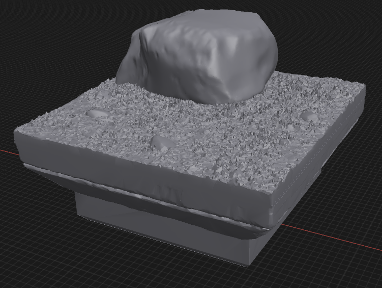 Rocks - Dirt Grass Terrain - DungeonBlocks