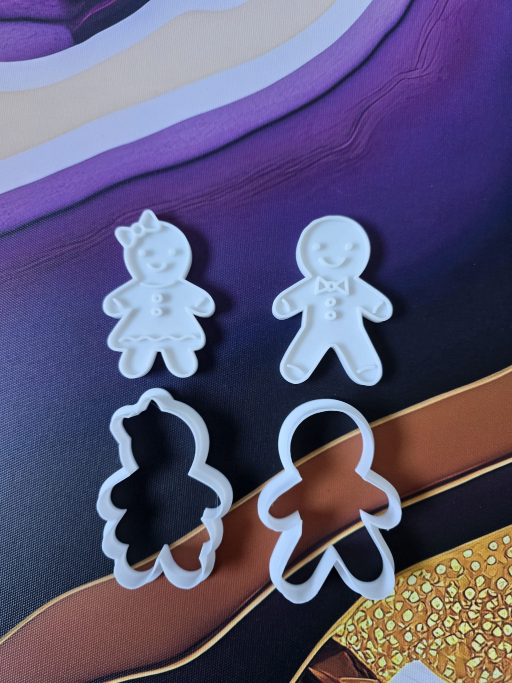 Gingerbread Cookie Cutter Person Shape Playdoh Fun