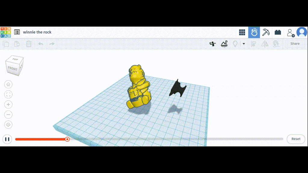 Winnie the rock
