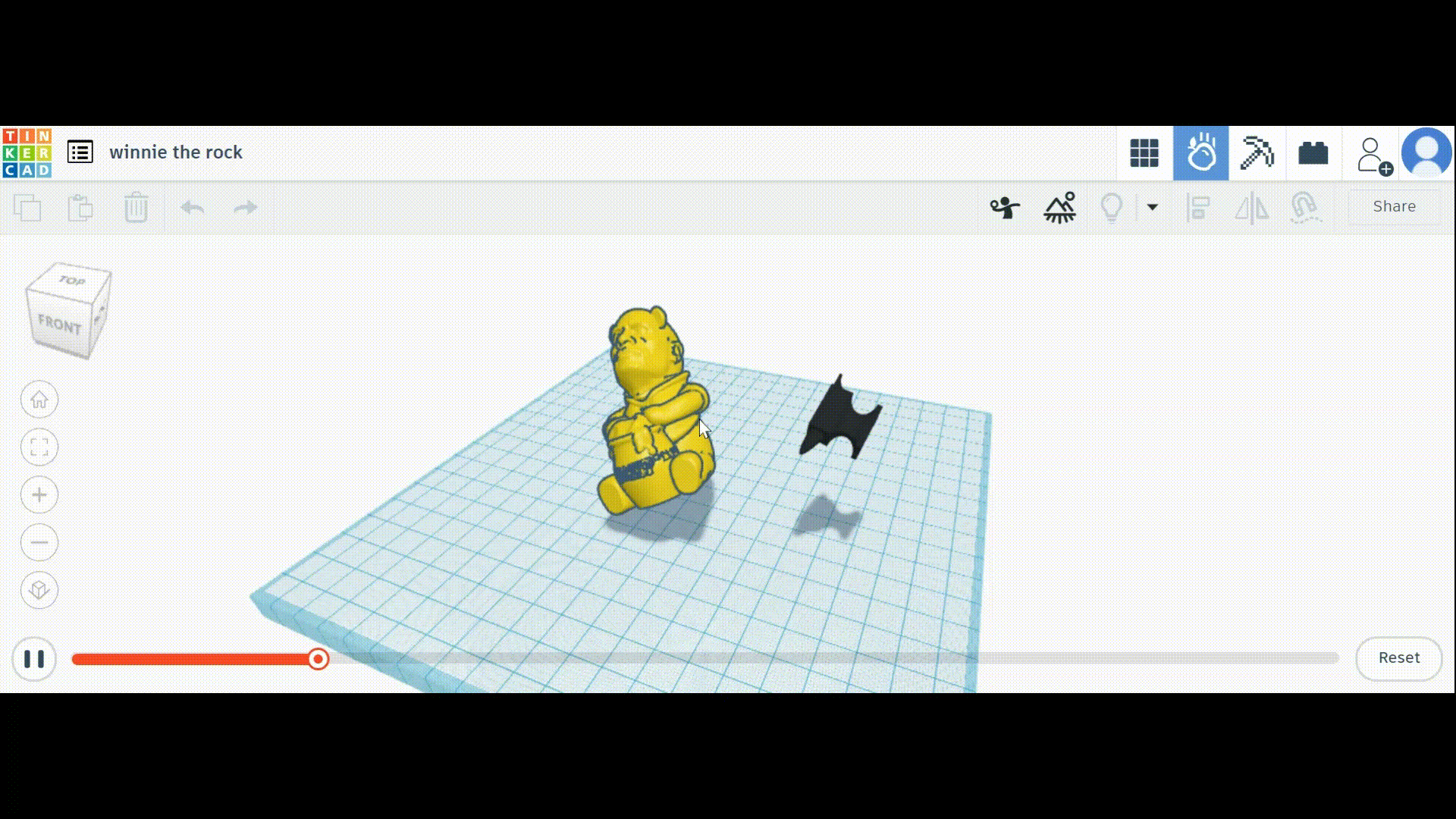 Winnie the rock