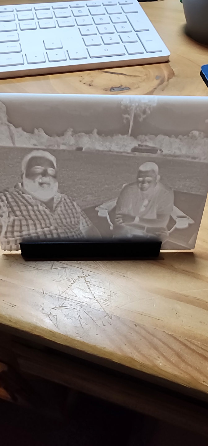 Lithophane tealight