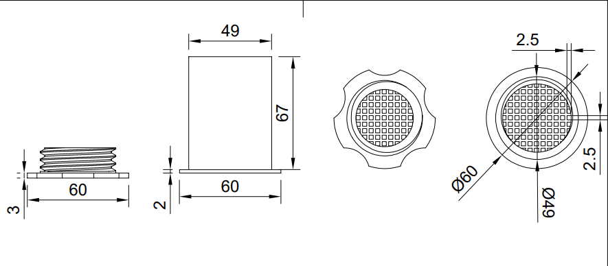 Silicagel spool container