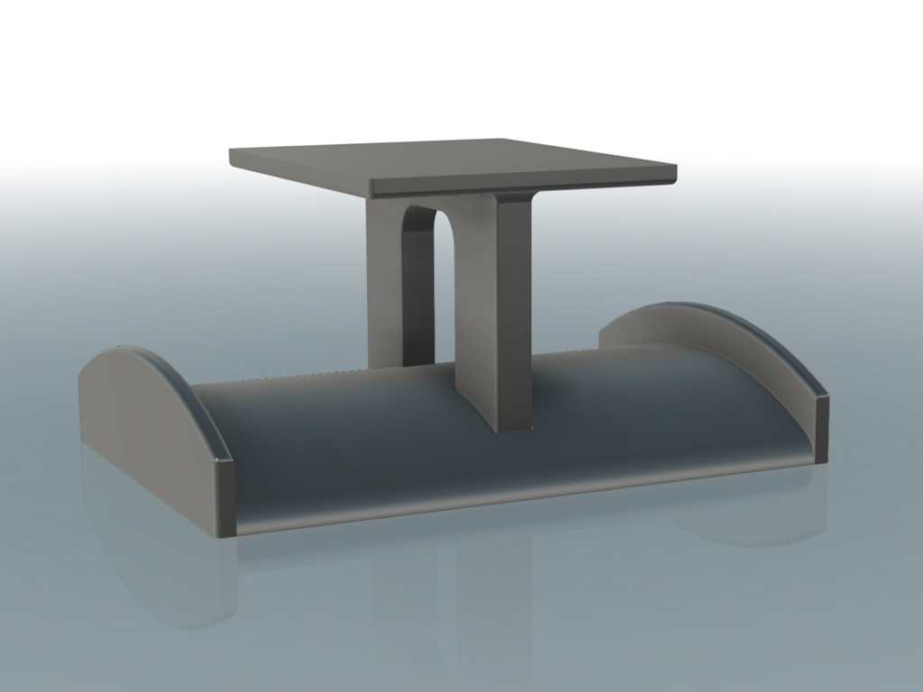 Dual Under-Desk Headphone Holder