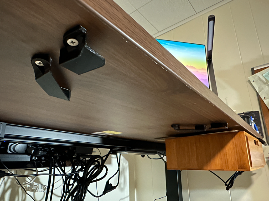 Under Desk Storage Mount for Keyboard MX Keys