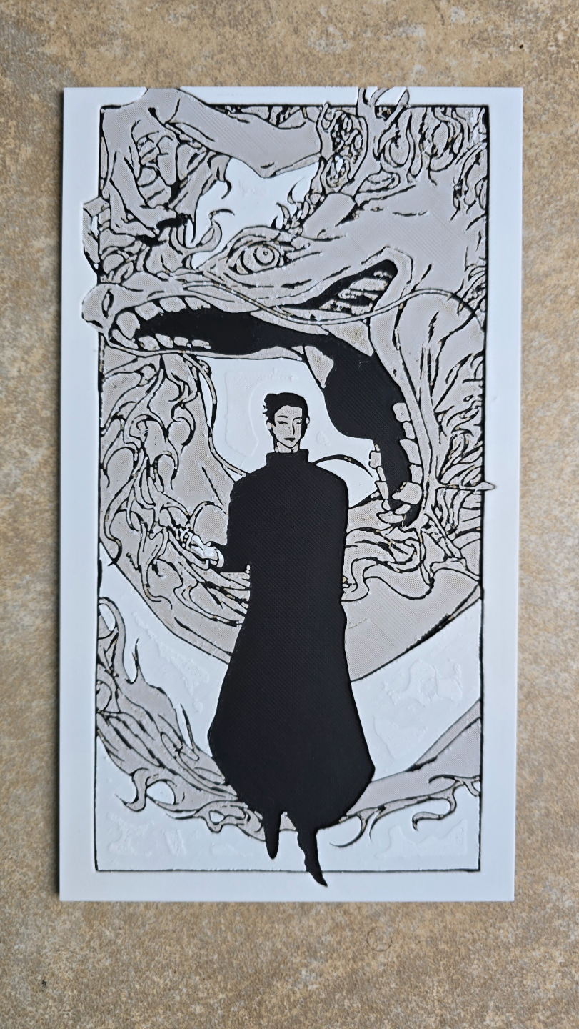 Geto - HueForge - Jujutsu Kaisen