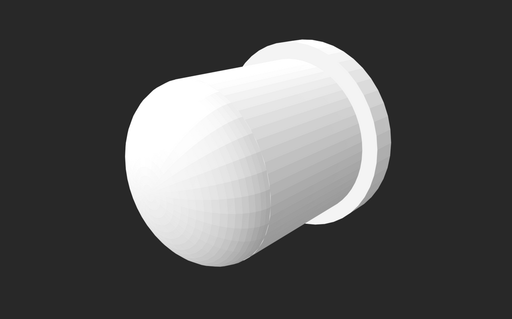Trailer handbrake lever knob