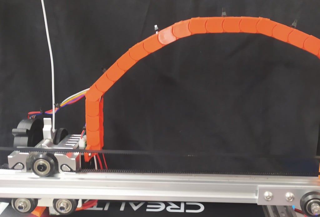 Cable chain minimalist, open, fast print