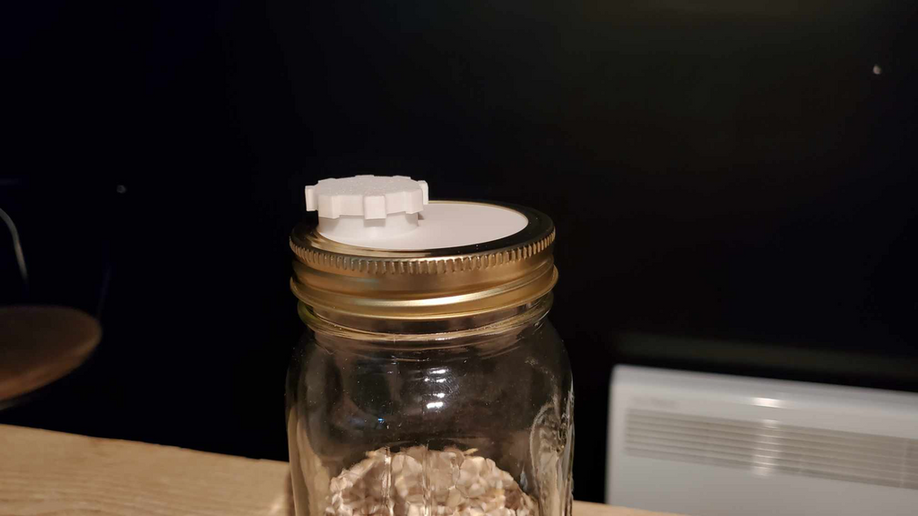 Mason jar lid upgrade