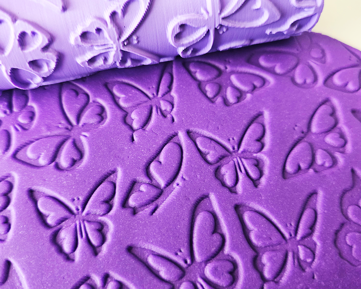 Texture Roller Butterflies