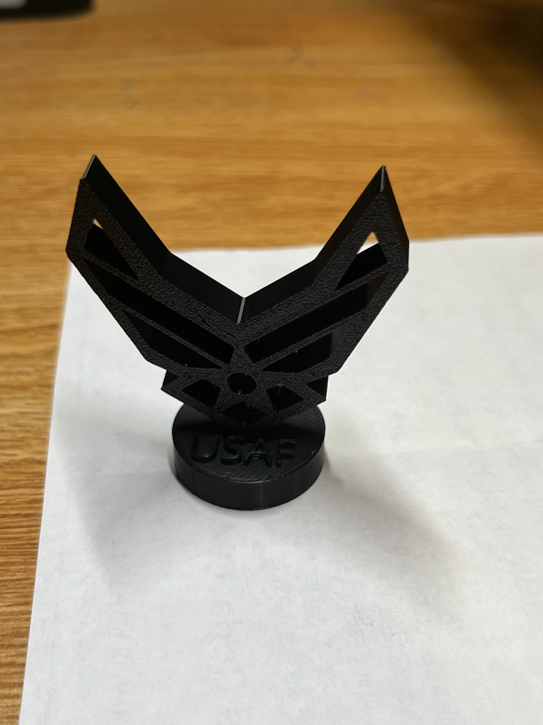 US Air Force logo desk ornament