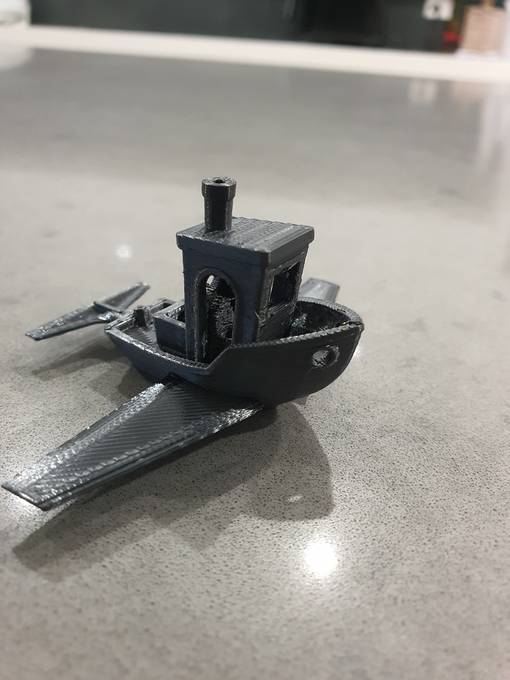 Flying benchy